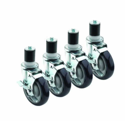 Krowne 28-129S 1-5/8 Stem Caster With 5 Wheel (Set Of 4 (KRW28-129S) Each
