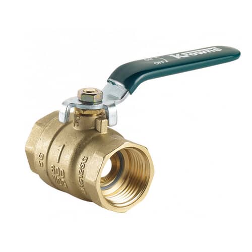 Krowne G100 Royal Series 1" Gas Valve (KRWG100) Each