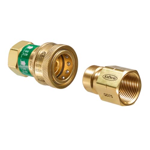 Krowne Qd75 3/4 Quick Disconnect For Gas Hoses (KRWQD75) Each