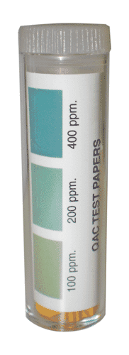 Krowne S25-124 Qac (Quaternary Ammonium Chloride) Test (KRWS25-124) Each