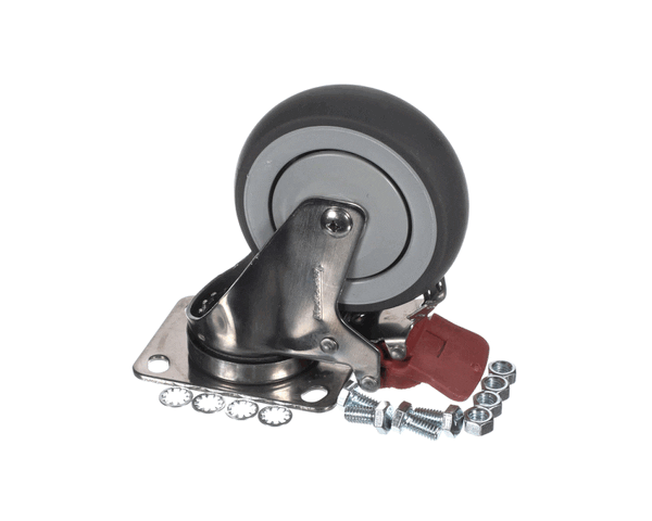 Lakeside 148501 Repl 4" Swivel Caster W/Brake (LAK148501) Each