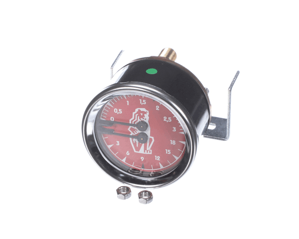 La Marzocco E.3.010 Linea Pb/Kb90 Red Pressure Gauge (LAME-3-010) Each