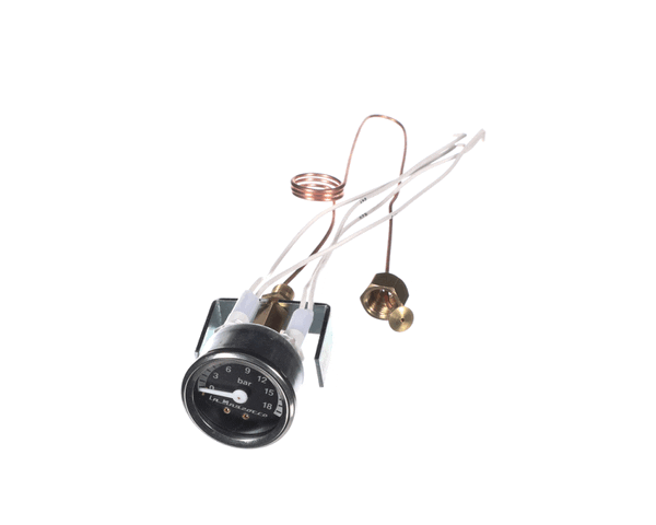 La Marzocco E.3.014 Pressure Gauge 0-18 Bar, White Led Strad (LAME-3-014) Each