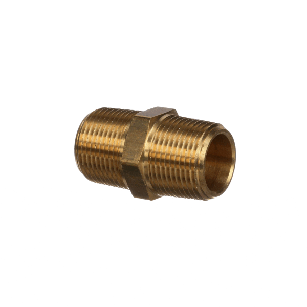 Lancer 112Xj Brass Hex Nipple 3/4 Mpt X 3/4 (LAN112XJ) Each