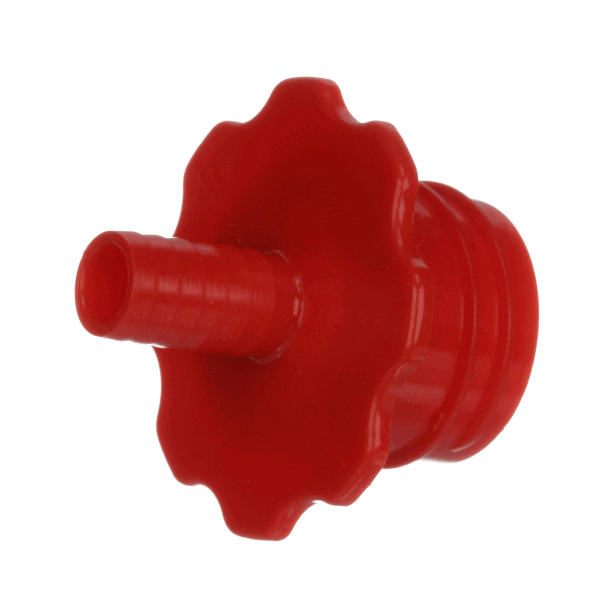 Lancer 33084 Coke Sanitizing Adapter Red Pl (LAN33084) Each
