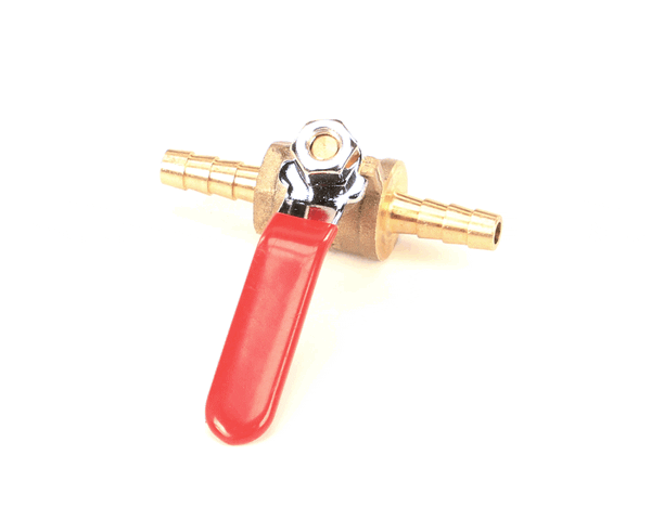 Lancer Mtlb-4 Brass Ball Valve 1/4 Barb Low (LANMTLB-4) Each