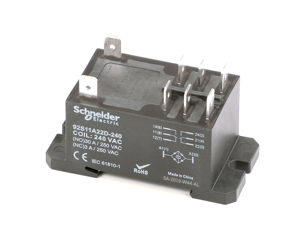LBC Bakery Equipment 30701-05-240 Relay, 240 Vac (LBC30701-05-240) Each
