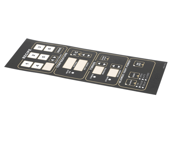 LBC Bakery Equipment 60301-151-D Label, 40102-70 Control (LBC60301-151-D) Each