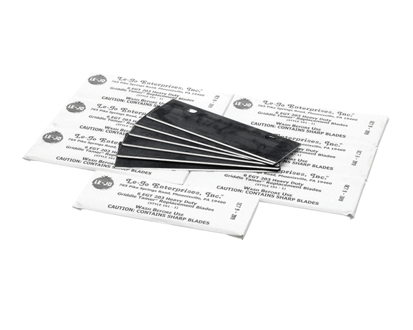 Le-Jo Egt203C Hd Scraper Blades Bulk 50 (LEJEGT203C) Each