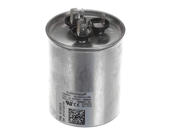 Lennox 41W15 45/5Mfd 370V Rnd Run Capacitor (LEN41W15) Each