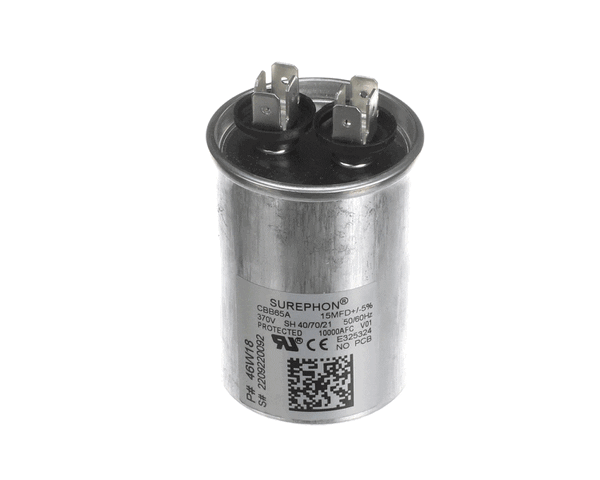 Lennox 46W18 Run Capacitor, 15 Mfd, 370V, Round (LEN46W18) Each