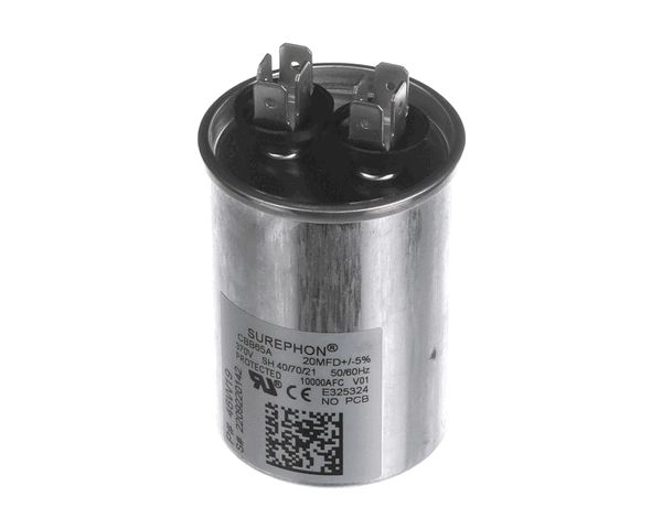 Lennox 46W19 20Mfd 370V Oval Run Capacitor (LEN46W19) Each