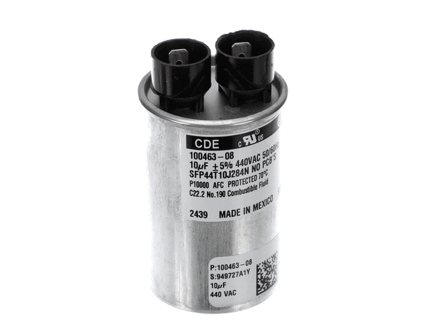 Lennox 46W21 Run Capacitor, 10 Mfd, 440V, Round (LEN46W21) Each