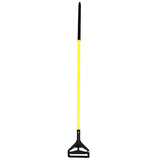 Impact® Quick Change Side Gate Mop, 60 Inch, Vinyl Coated Metal, Yellow/Black, 12/Case (IMPLFQCYL) Case of 12