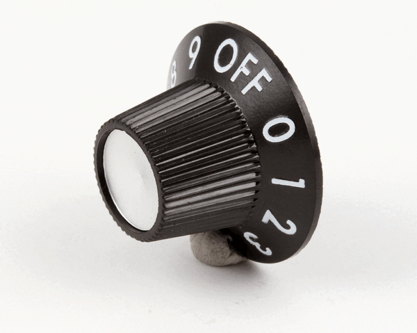 Lincoln 12919Sp Knob Control Blackoff0-9Inf (LIN12919SP) Each