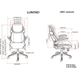 Lorell Mesh Executive Chair, 27-3/4" x 30" x 46-3/4", Black (LLR47921) Each
