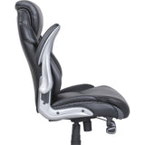 Lorell Mesh Executive Chair, 27-3/4" x 30" x 46-3/4", Black (LLR47921) Each
