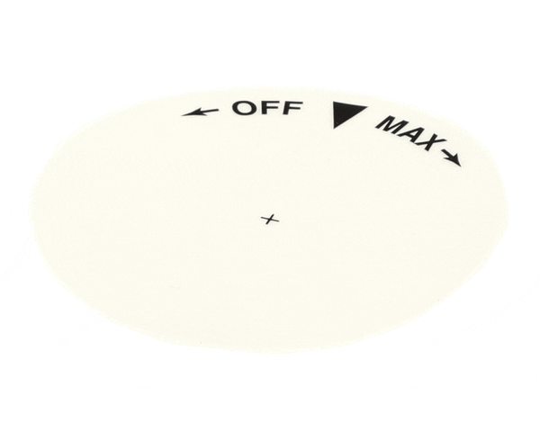 Low Temp Industries 293300 Label On/Off/Max Clear (LOW293300) Each