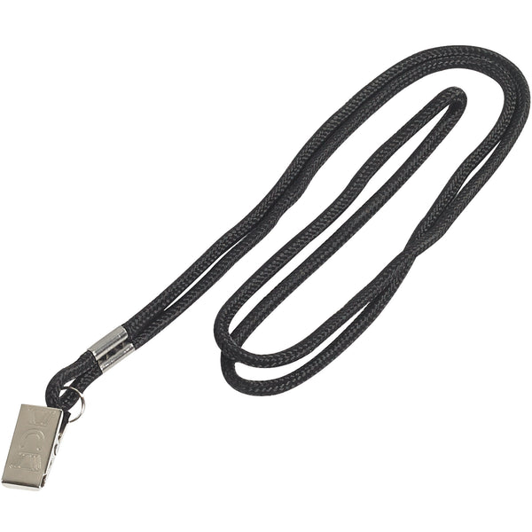 Standard Black Lanyard with Clip, Case Of 24 Case Of 24