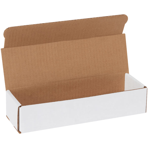 10 x 3 x 2" White Corrugated Mailers (M1032) Bundle Of 50