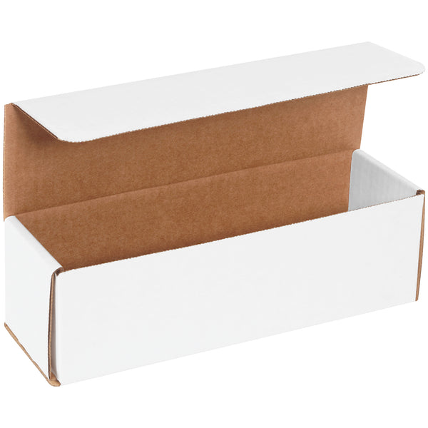 10 x 3 x 3" White Corrugated Mailers (M1033) Bundle Of 50