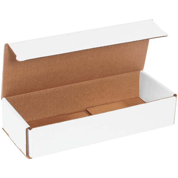 10 x 4 x 2" White Corrugated Mailers (M1042) Bundle Of 50