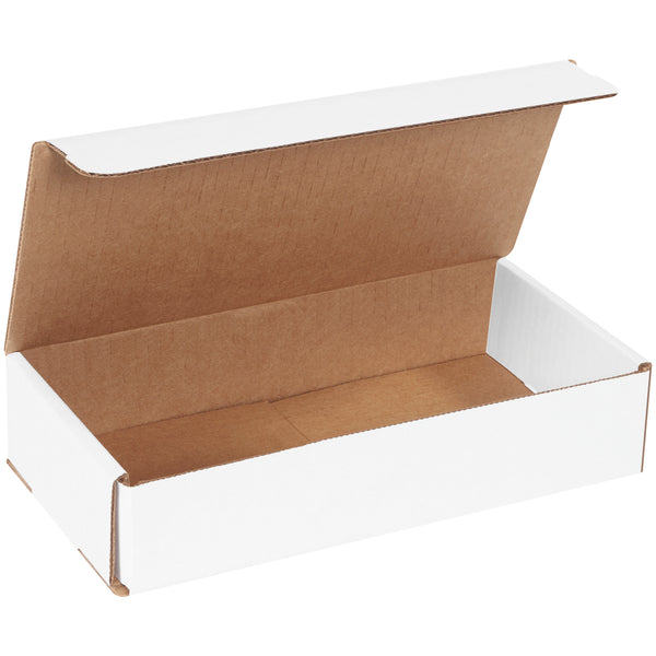 10 x 5 x 2" White Corrugated Mailers (M1052) Bundle Of 50