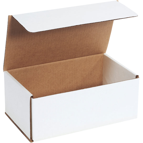 10 x 6 x 4" White Corrugated Mailers (M1064) Bundle Of 50