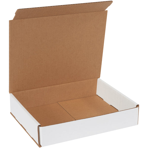10 x 8 x 2" White Corrugated Mailers (M1082) Bundle Of 50