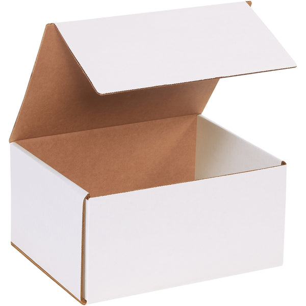 10 x 8 x 5" White Corrugated Mailers (M1085) Bundle Of 50