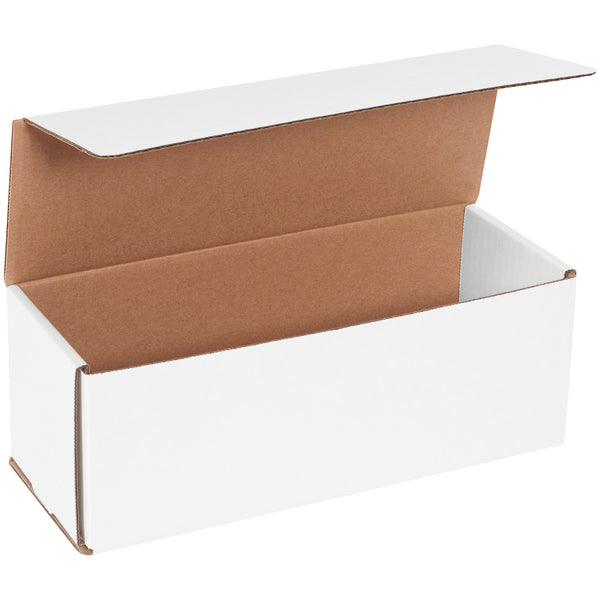 11 x 4 x 4" White Corrugated Mailers (M1144) Bundle Of 50