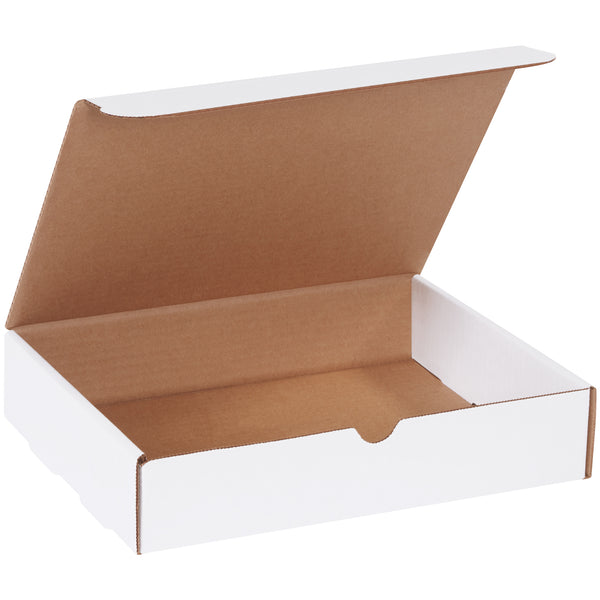 11 1/8 x 8 3/4 x 2 5/16" White Literature Mailers (M1182D) Bundle Of 50