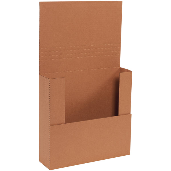 12 x 11 1/2 x 3" Kraft Easy-Fold Mailers, Bundle Of 50 Bundle Of 50