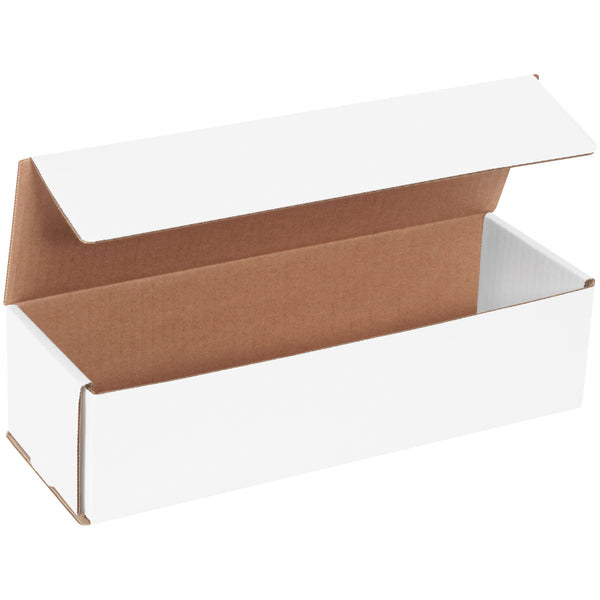 12 x 4 x 3" White Corrugated Mailers (M1243) Bundle Of 50