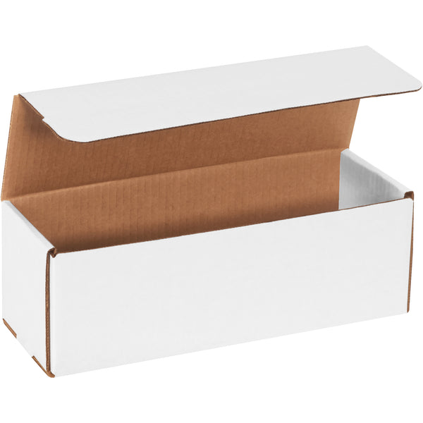 12 x 4 x 4" White Corrugated Mailers (M1244) Bundle Of 50
