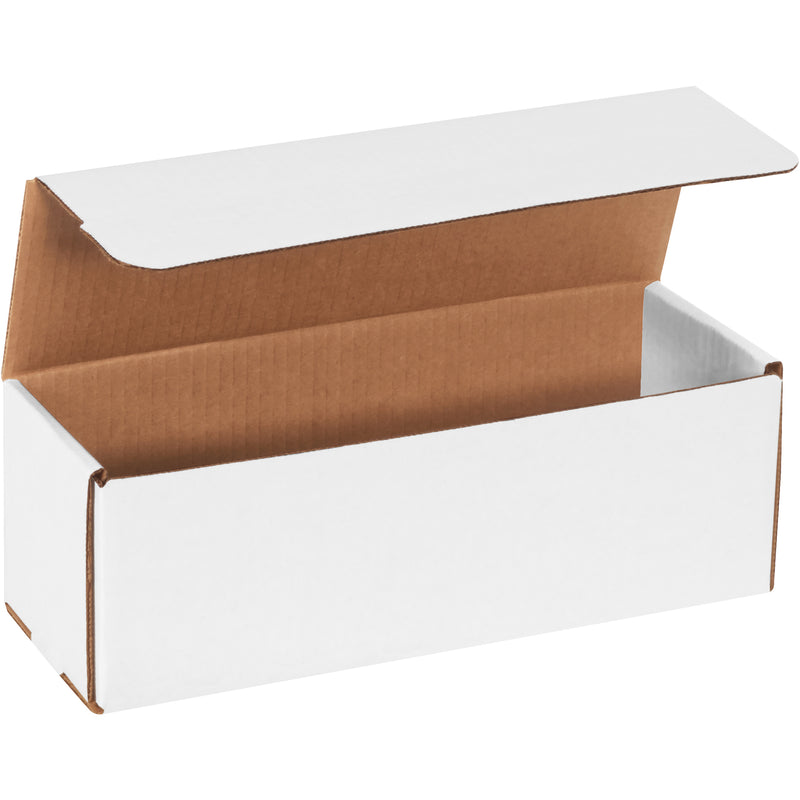 12 x 4 x 4" White Corrugated Mailers (M1244) Bundle Of 50