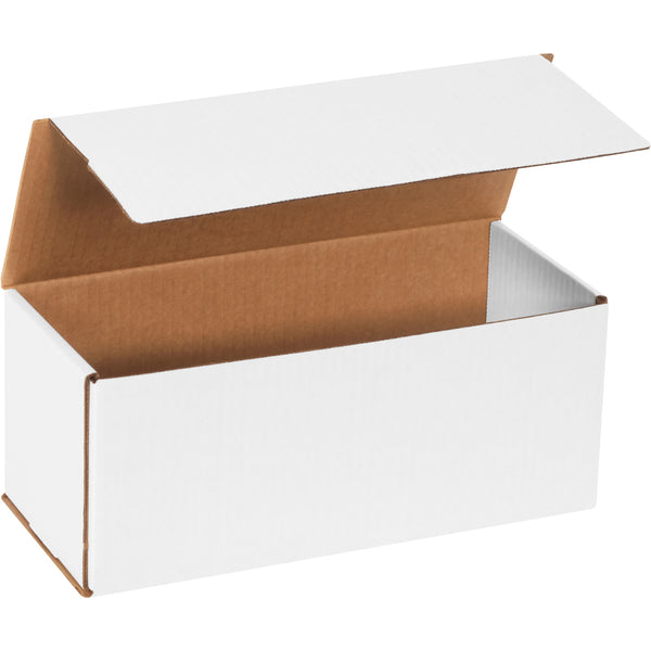 12 x 5 x 5" White Corrugated Mailers (M1255) Bundle Of 50