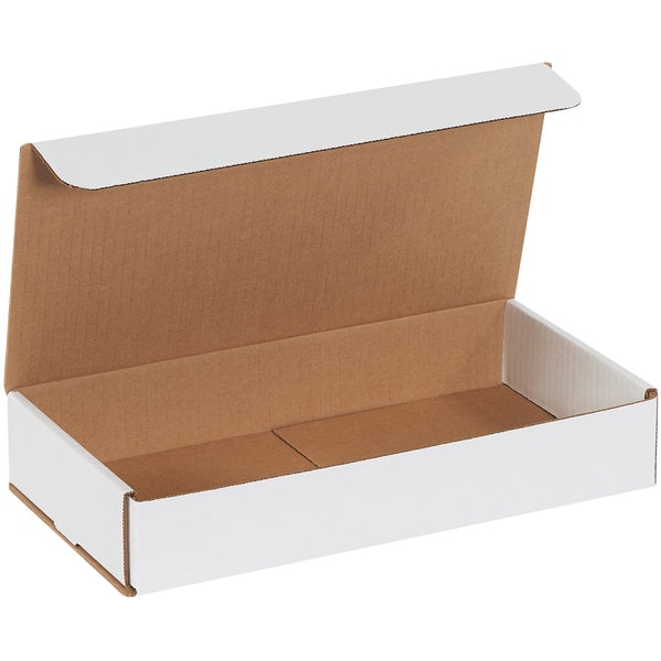 12 x 6 x 2" White Corrugated Mailers (M1262) Bundle Of 50