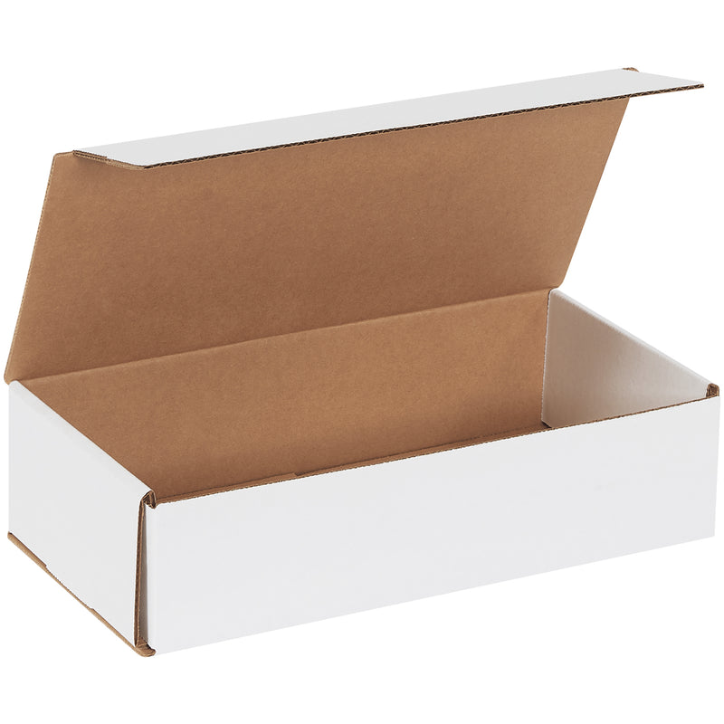 12 x 6 x 3" White Corrugated Mailers (M1263) Bundle Of 50
