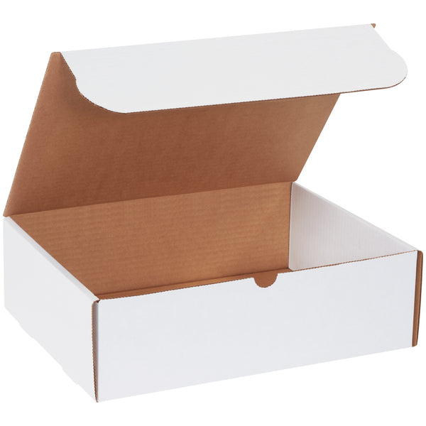 13 x 10 x 4" White Literature Mailers (M13104) Bundle Of 50