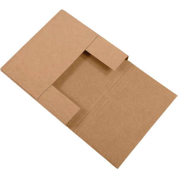 14 x 14 x 4" Kraft Easy-Fold Mailers, Bundle Of 50 Bundle Of 50