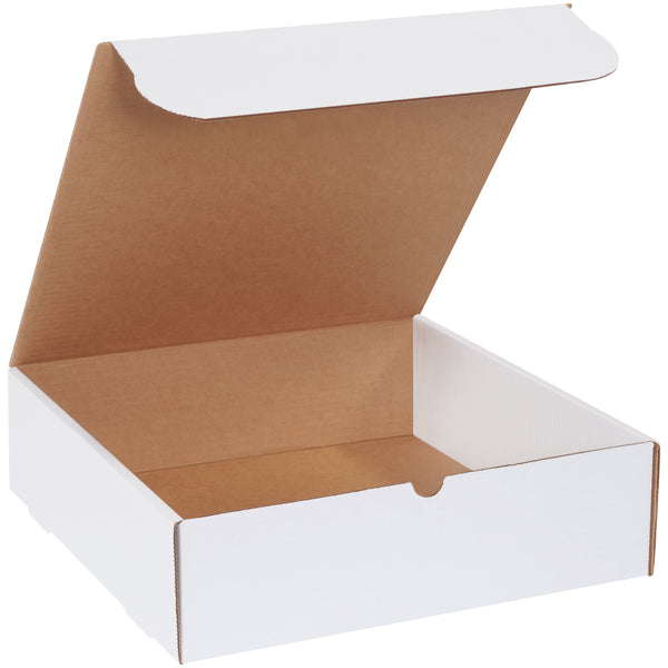 14 x 14 x 4" White Literature Mailers, Bundle Of 50 Bundle Of 50