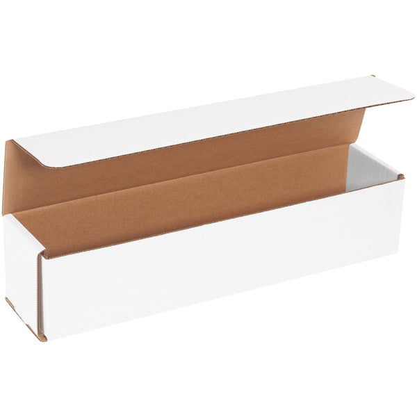 14 x 3 x 3" White Corrugated Mailers (M1433) Bundle Of 50