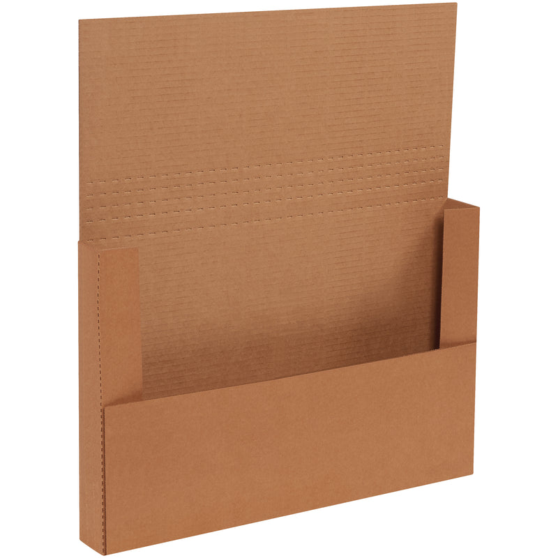 14 1/8 x 8 5/8 x 2" Kraft Easy-Fold Mailers, Bundle Of 50 Bundle Of 50