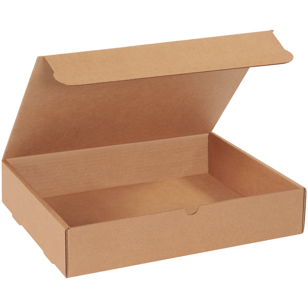15 1/8 x 11 1/8 x 3" Kraft Literature Mailers (M15113K) Bundle Of 50