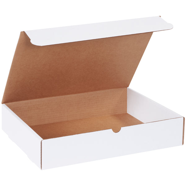15 1/8 x 11 1/8 x 3" White Literature Mailers (M15113) Bundle Of 50