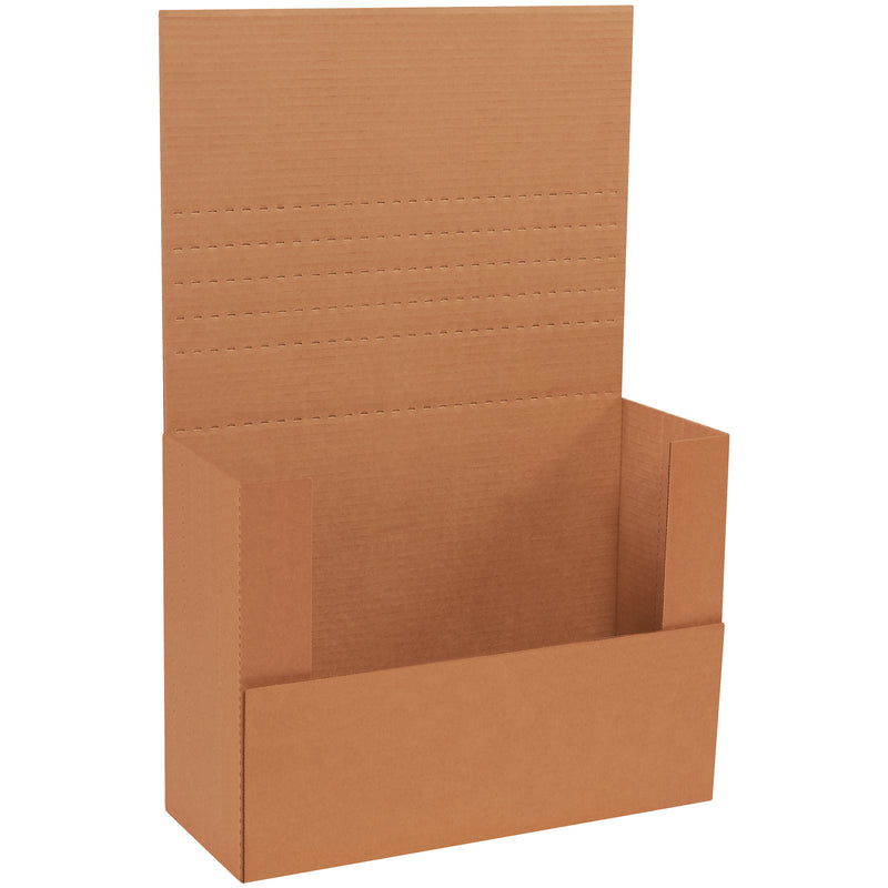 15 x 11 1/8 x 6" Kraft Easy-Fold Mailers, Bundle Of 50 Bundle Of 50