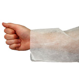 Safety Zone® PolyLite® Lab Coat w/ No Pockets, Snap Front & Open Wrists, White, 30/Case, 4XL (SZNM1710-4X) Case of 30