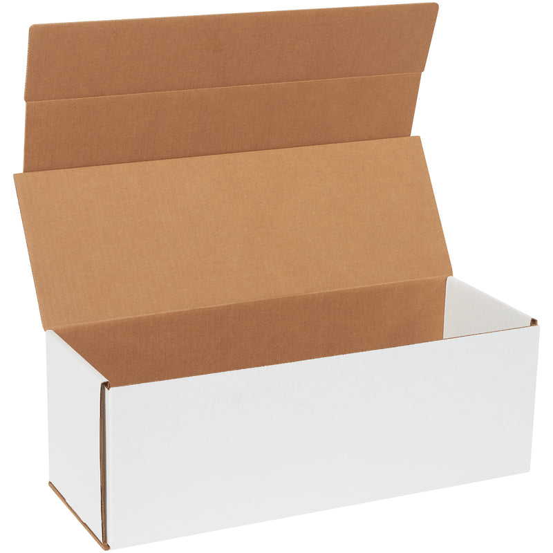 17 x 6 x 6" White Corrugated Mailers (M1766) Bundle Of 50