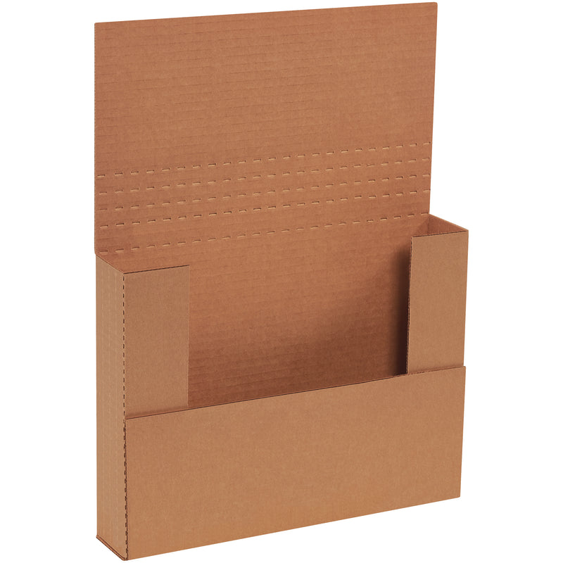11 1/8 x 8 5/8 x 2" Kraft Easy-Fold Mailers (M1BKK) Bundle Of 50